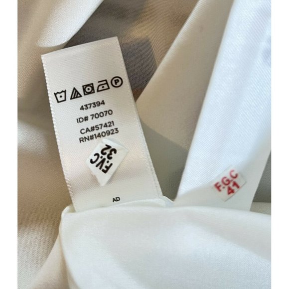 Francesca's Lace Dress Ladies XXS Ivory with floral insert lined NWT - Picture 11 of 11